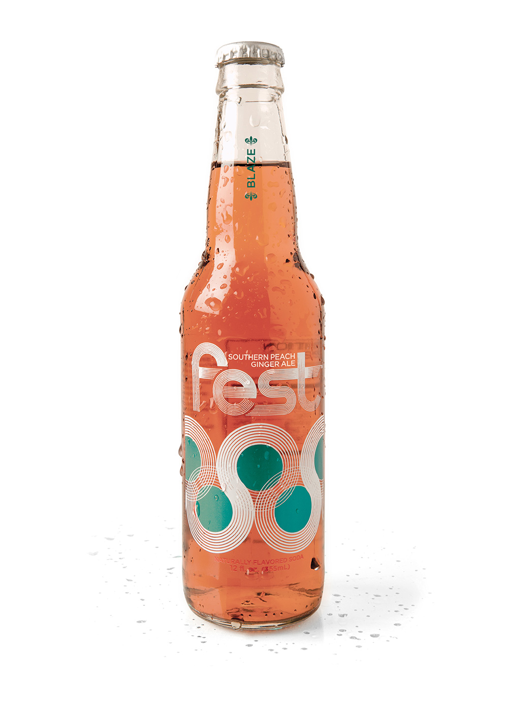 Fest Cola advertising campaign and branded logo and packaging design by Cerberus Agency in New Orleans.