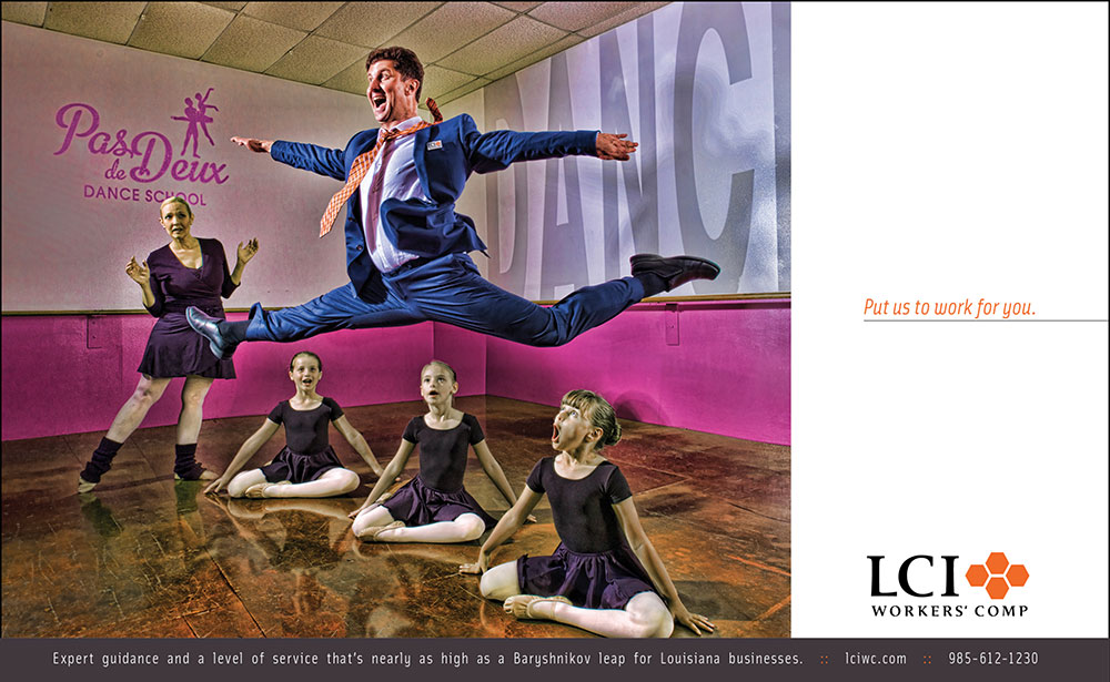 LCI Workers' Comp Advertising Campaign Print Ad