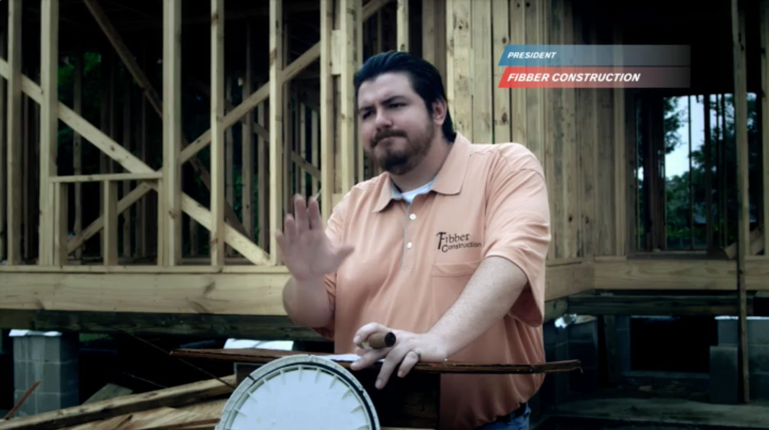 Fleur-de-lis Construction TV Advertising